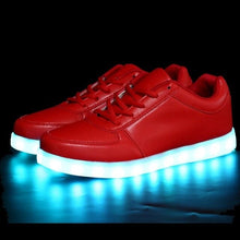 Load image into Gallery viewer, Men's luminous shoes and luminous glowing shoes with backlight shoes