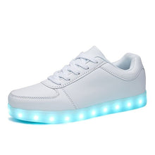Load image into Gallery viewer, Men's luminous shoes and luminous glowing shoes with backlight shoes