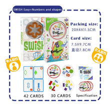 Load image into Gallery viewer, Logic game Swish - A Fun Transparent education card game logic games for kids playing cards spot board games toys for Children