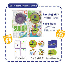 Load image into Gallery viewer, Logic game Swish - A Fun Transparent education card game logic games for kids playing cards spot board games toys for Children