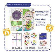 Load image into Gallery viewer, Logic game Swish - A Fun Transparent education card game logic games for kids playing cards spot board games toys for Children