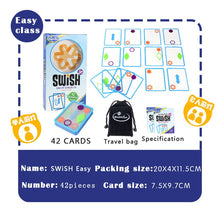 Load image into Gallery viewer, Logic game Swish - A Fun Transparent education card game logic games for kids playing cards spot board games toys for Children