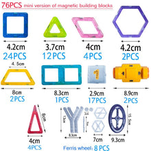 Load image into Gallery viewer, 30-180pcs/Set Mini Magnet Toys Building Blocks Magnetic Construction Designer DIY Educational Blocks Toys Games For kids gifts