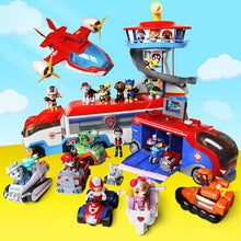 Load image into Gallery viewer, PAW PATROL Toys Sets Pull Back Car Patrulla Canina Puppy dog Rescue Team cars Lookout Tower with music for kids Christmas gifts