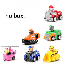 Load image into Gallery viewer, PAW PATROL Toys Sets Pull Back Car Patrulla Canina Puppy dog Rescue Team cars Lookout Tower with music for kids Christmas gifts