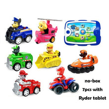 Load image into Gallery viewer, PAW PATROL Toys Sets Pull Back Car Patrulla Canina Puppy dog Rescue Team cars Lookout Tower with music for kids Christmas gifts