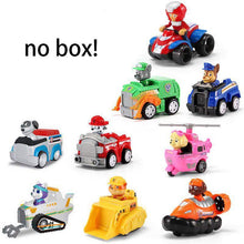 Load image into Gallery viewer, PAW PATROL Toys Sets Pull Back Car Patrulla Canina Puppy dog Rescue Team cars Lookout Tower with music for kids Christmas gifts