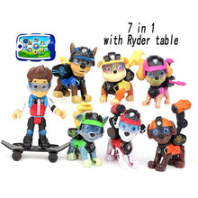 Load image into Gallery viewer, PAW PATROL Toys Sets Pull Back Car Patrulla Canina Puppy dog Rescue Team cars Lookout Tower with music for kids Christmas gifts