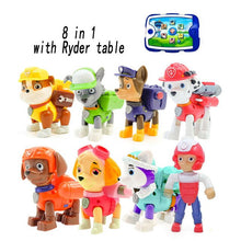 Load image into Gallery viewer, PAW PATROL Toys Sets Pull Back Car Patrulla Canina Puppy dog Rescue Team cars Lookout Tower with music for kids Christmas gifts