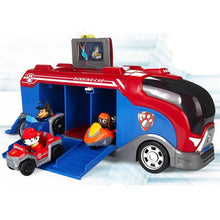 Load image into Gallery viewer, PAW PATROL Toys Sets Pull Back Car Patrulla Canina Puppy dog Rescue Team cars Lookout Tower with music for kids Christmas gifts