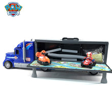 Load image into Gallery viewer, PAW PATROL Toys Sets Pull Back Car Patrulla Canina Puppy dog Rescue Team cars Lookout Tower with music for kids Christmas gifts