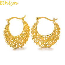 Load image into Gallery viewer, Ethlyn Jewelry Fashion Women Gold Color Clip Earrings Daily Use