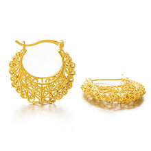 Load image into Gallery viewer, Ethlyn Jewelry Fashion Women Gold Color Clip Earrings Daily Use
