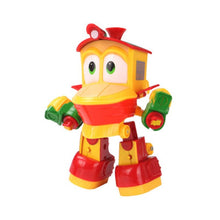Load image into Gallery viewer, NEW hot 6pcs/set Robot Trains Transformation Kay Alf Dynamic Train Family Deformation Train Car action figure toys toy doll
