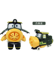 Load image into Gallery viewer, NEW hot 6pcs/set Robot Trains Transformation Kay Alf Dynamic Train Family Deformation Train Car action figure toys toy doll