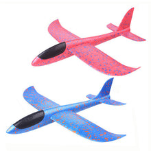 Load image into Gallery viewer, DIY Children's Hand Throwing Flying Toy Large Glider Aircraft Foam Plastic Airplane Model Toy Sturdy Kid's Games Boy's Gift 2019